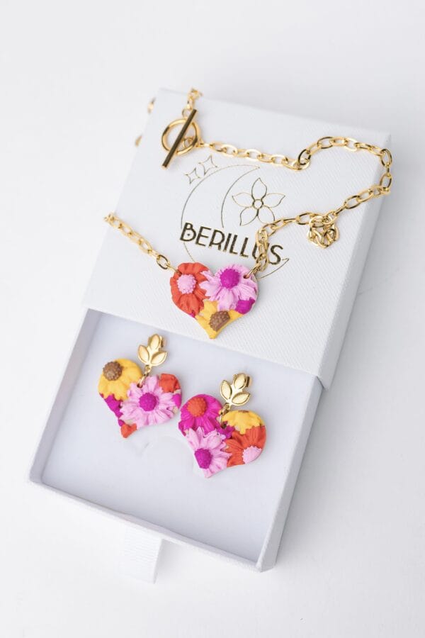 Conjunto París (Pendientes+Collar) - Imagen 3
