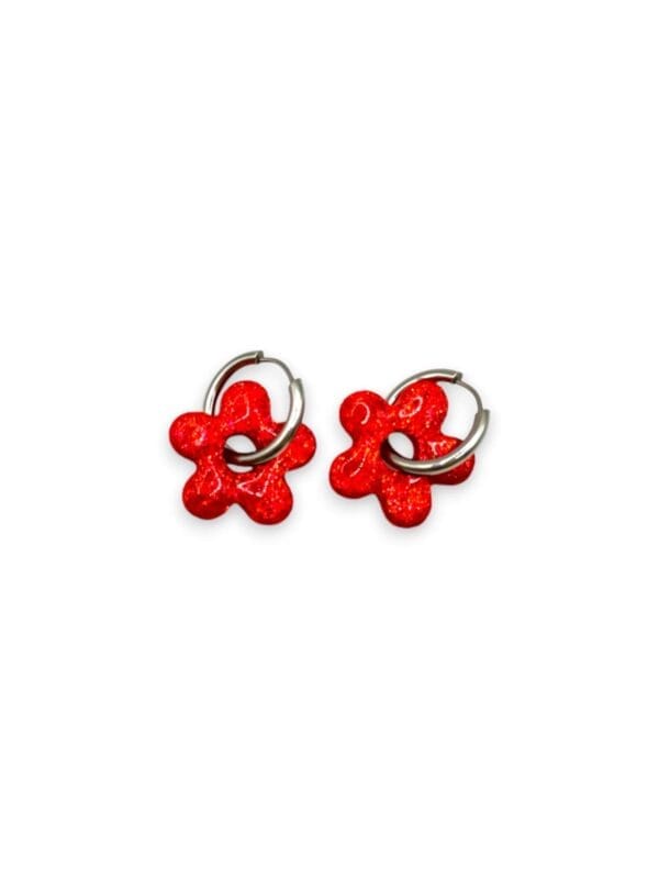 Charms Rojos Glitter - Imagen 2