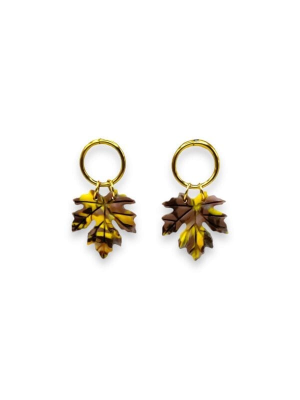 Pendientes Hoja Arce Montreal