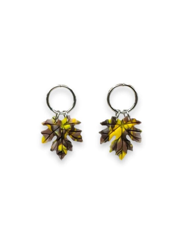Pendientes Hoja Arce Montreal - Imagen 5