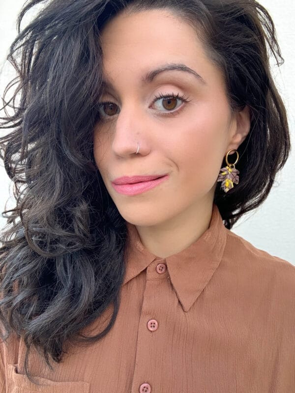 Pendientes Hoja Arce Montreal - Imagen 4