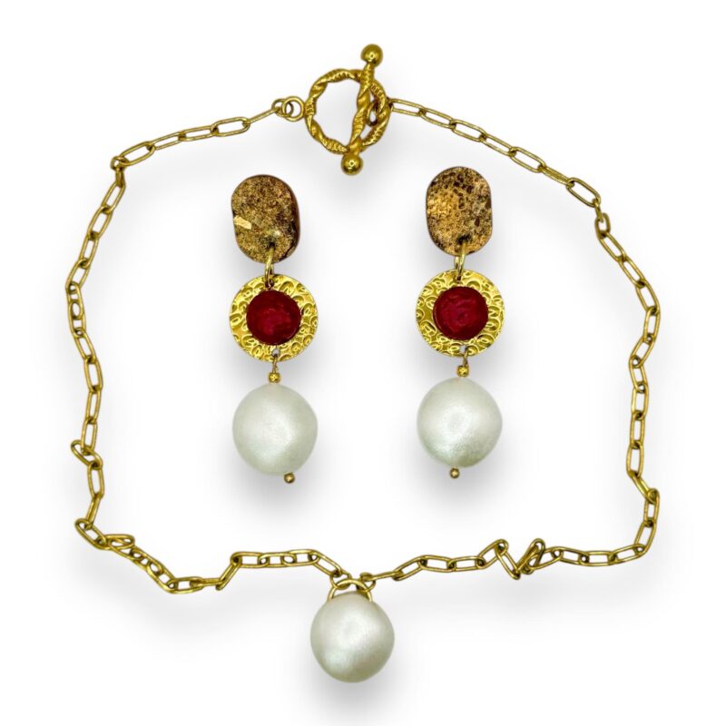 Conjunto Nahla (Pendientes+Collar)