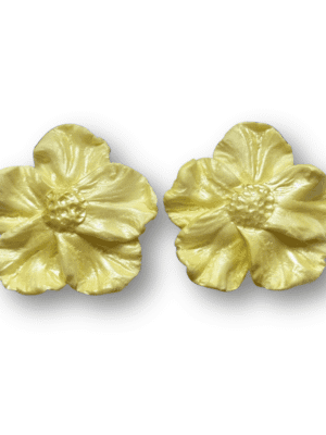 Pendientes Flor Vainilla