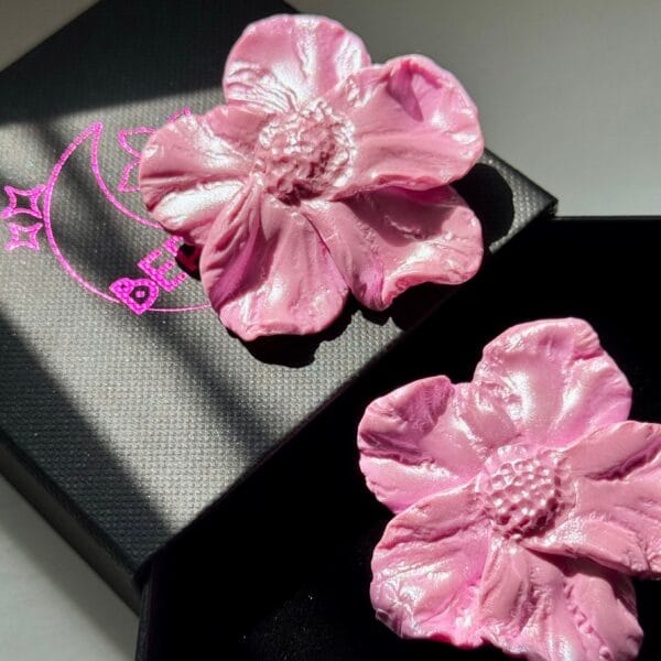 Pendientes Flor Dama de Noche - Imagen 7
