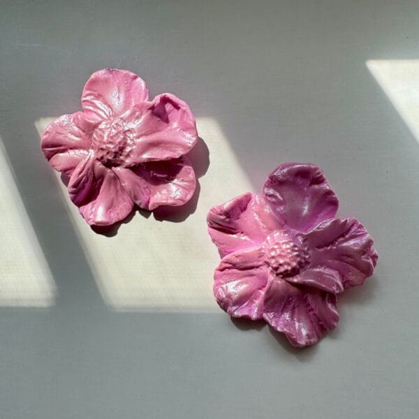 Pendientes Flor Dama de Noche - Imagen 5