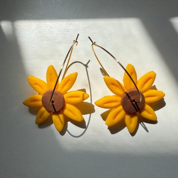 Pendientes de Girasoles - Imagen 8