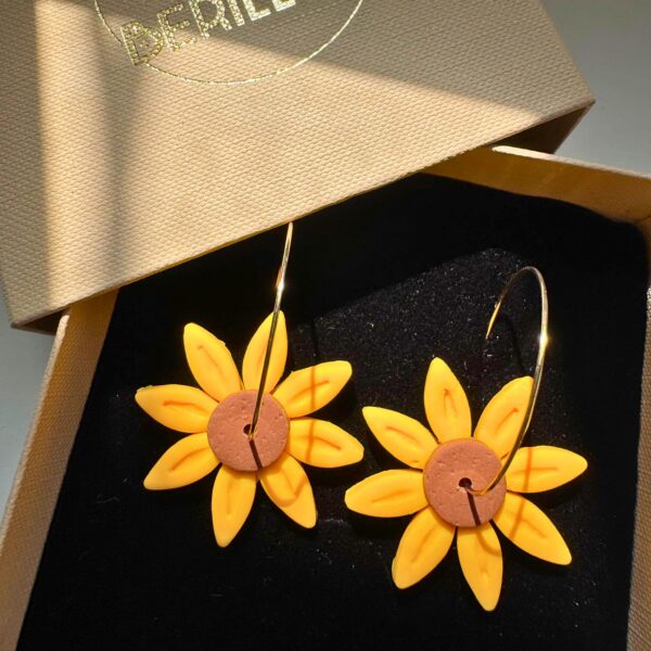 Pendientes de Girasoles - Imagen 7