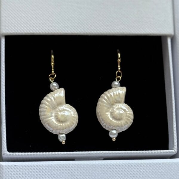 Pendientes Caracola Brisa Marina - Imagen 8