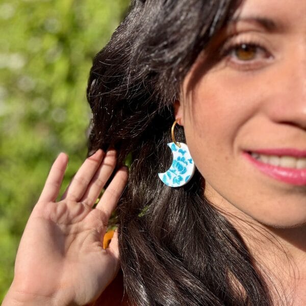 Pendientes Luna Estival - Imagen 2