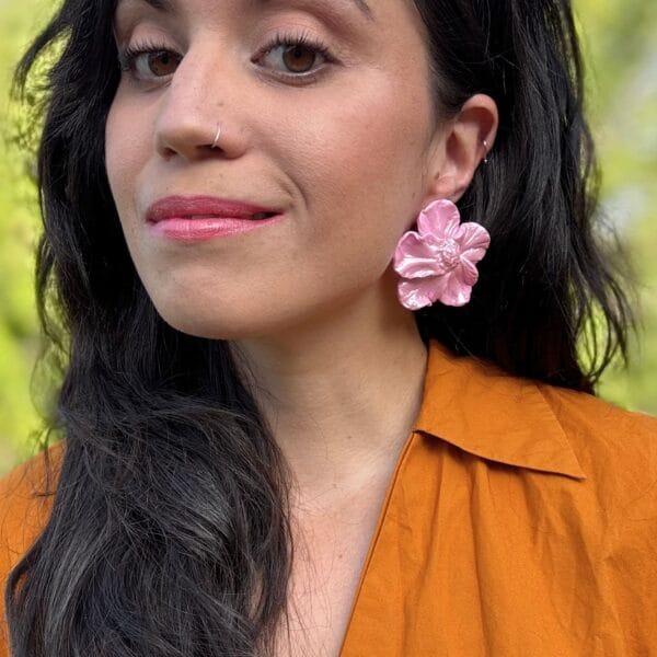 Pendientes Flor Dama de Noche - Imagen 8