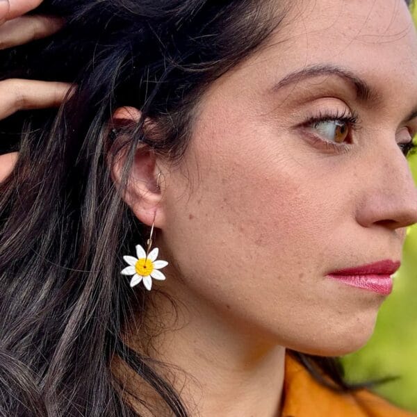 Pendientes de Margaritas - Imagen 2