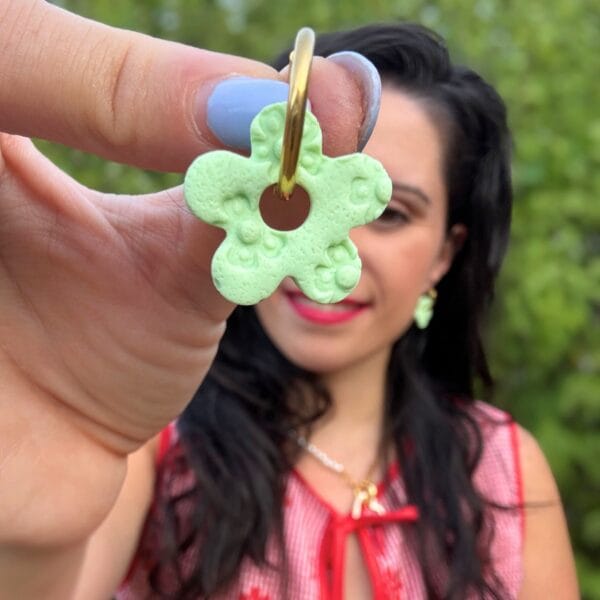 Charms Flor Menta Chocolate - Imagen 4
