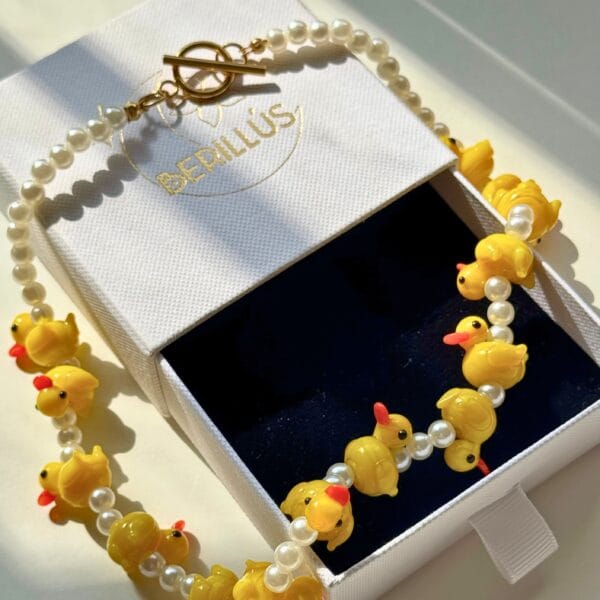 Collar Patitos Cloro y Toalla - Imagen 3