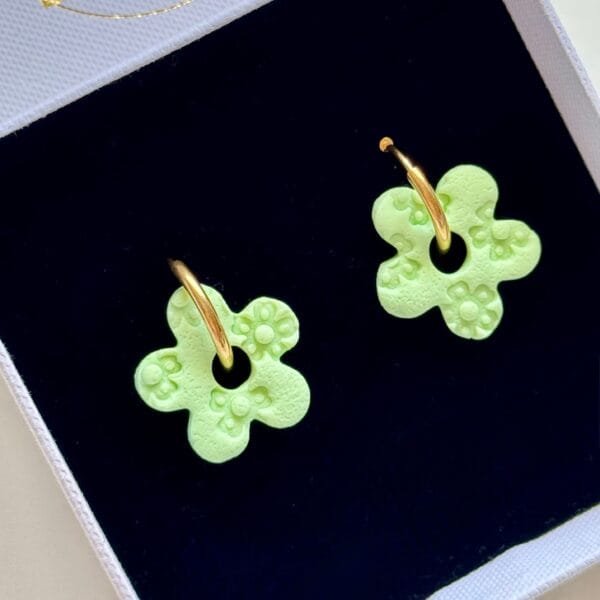 Charms Flor Menta Chocolate - Imagen 3