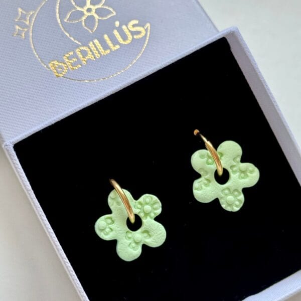 Charms Flor Menta Chocolate - Imagen 5