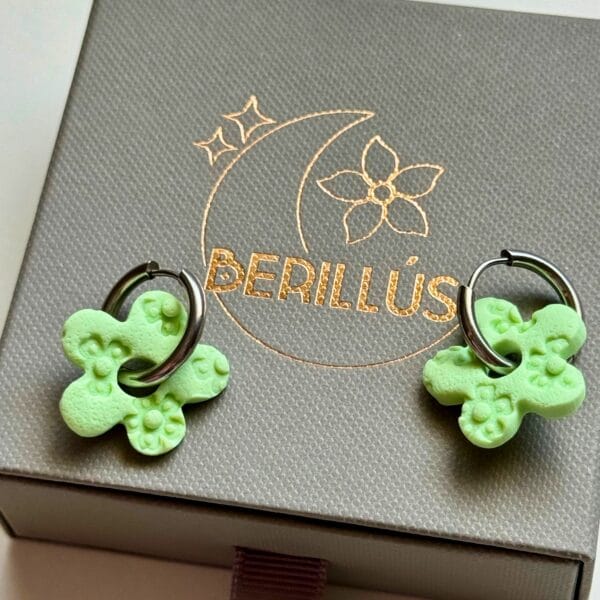 Charms Flor Menta Chocolate - Imagen 7