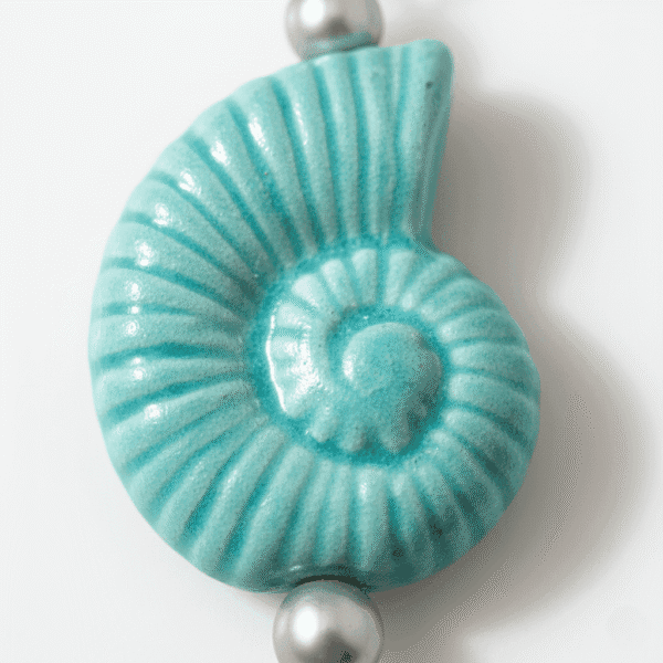 Pendientes Caracola Agua Salada - Imagen 5